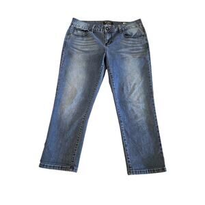 Guess Women's Medium Rise Jegging Emma Fit Jeans Sz 31